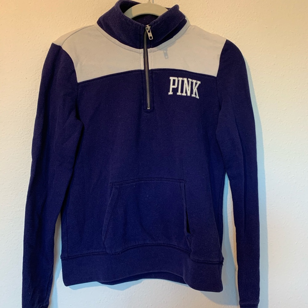 Pink quarter zip jacket